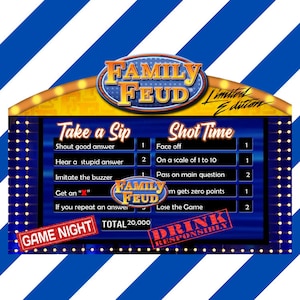 Drunken Family Feud Digital File Only