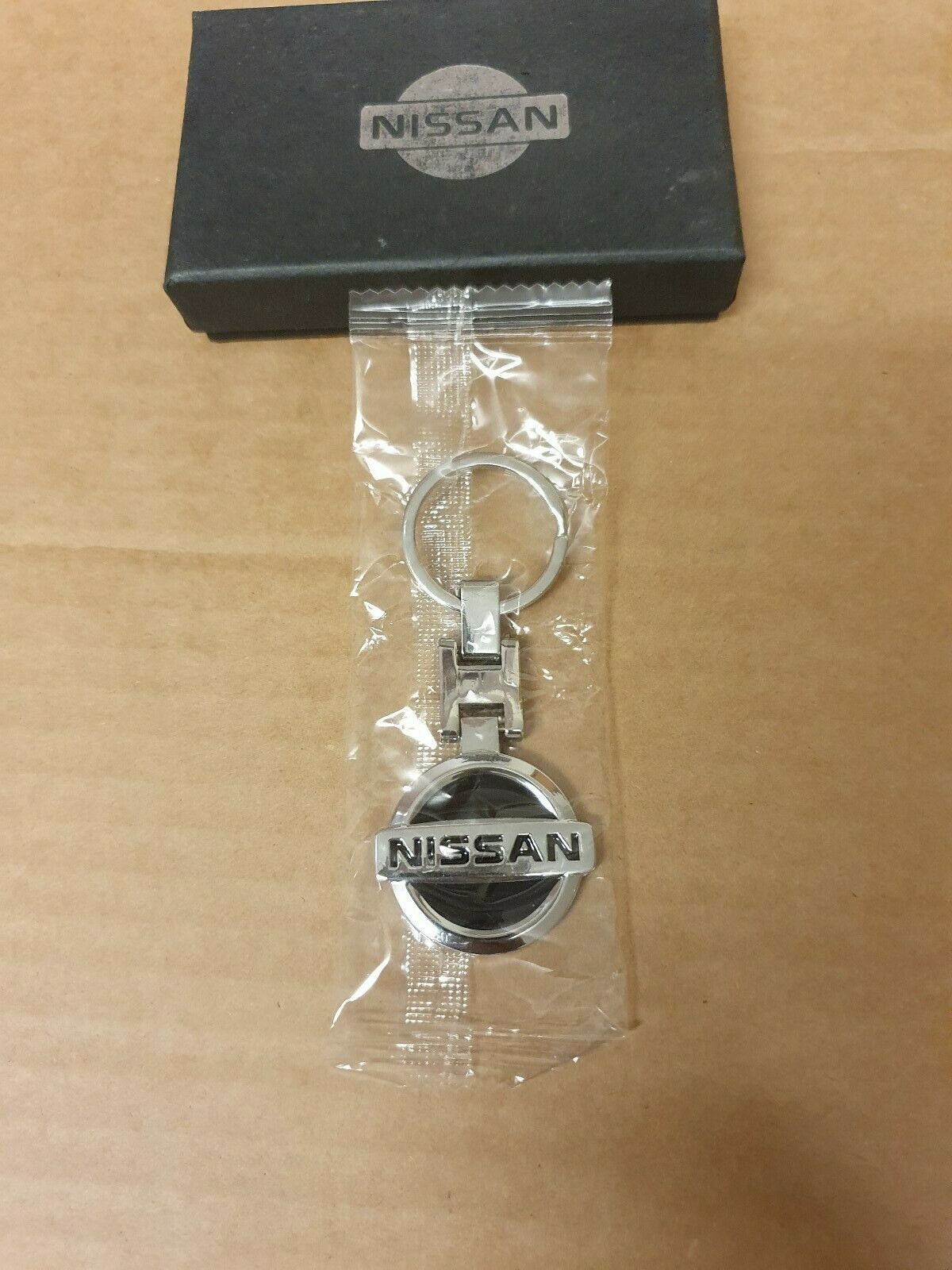 Nissan car keyring key fob chrome 3d key chain car logo on Etsy
