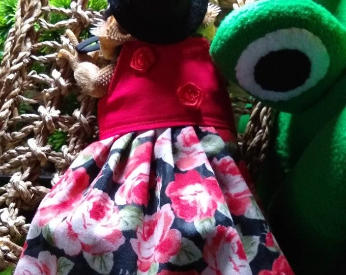 Valentine's Day Bearded Dragon Dress MADE IN AMERICA