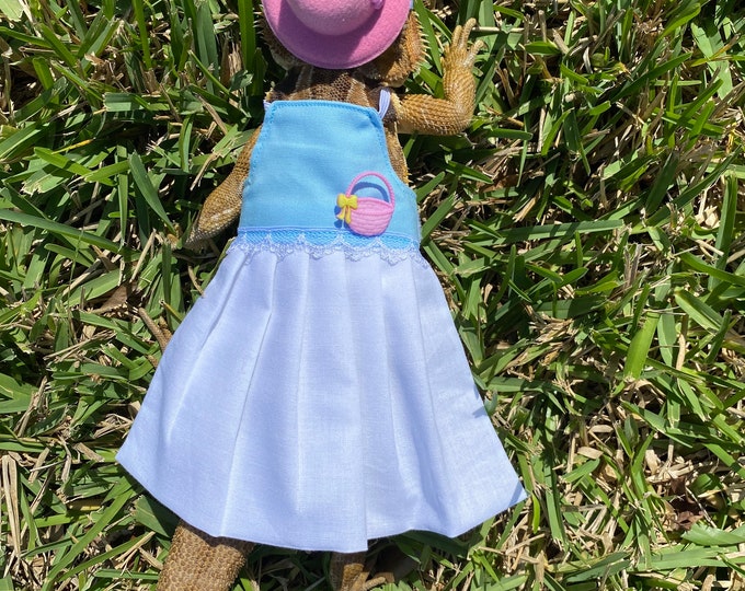 Easter Bearded Dragon Dress MADE IN AMERICA