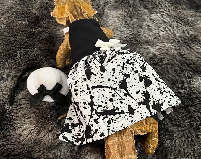 Splatter Bearded Dragon Dress MADE IN AMERICA