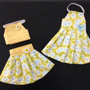 Yellow Sunflower Bearded Dragon Outfit MADE IN AMERICA