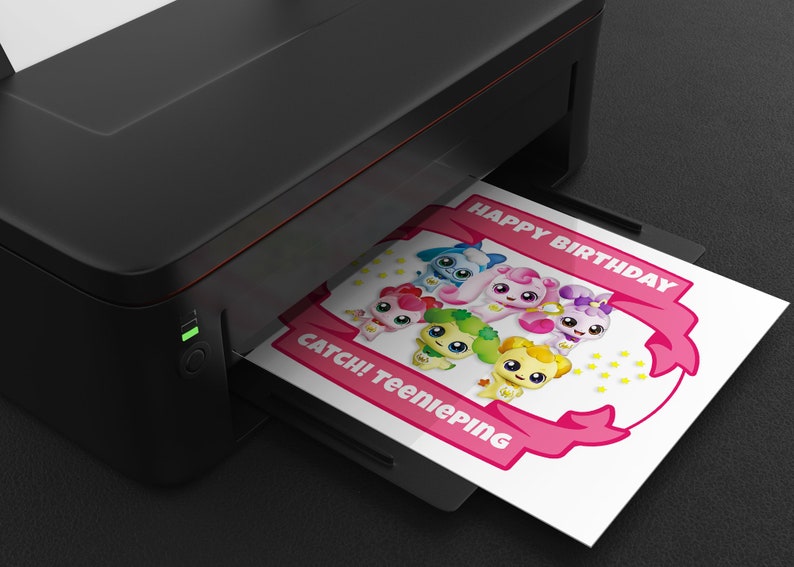 Catch Teenieping Girl Birthday Party Cake Topper Party Decor ...