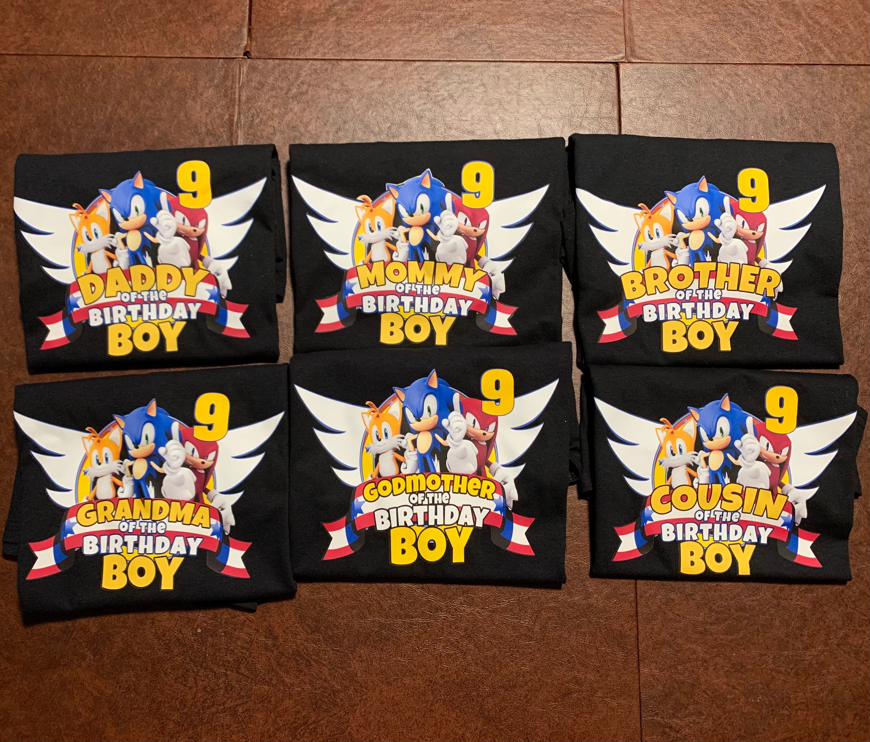 Sonic Movie Birthday Boy Family Matching PNG, Bundle Mommy, - Inspire Uplift