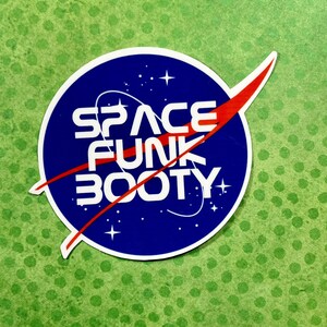Space Funk Booty sticker