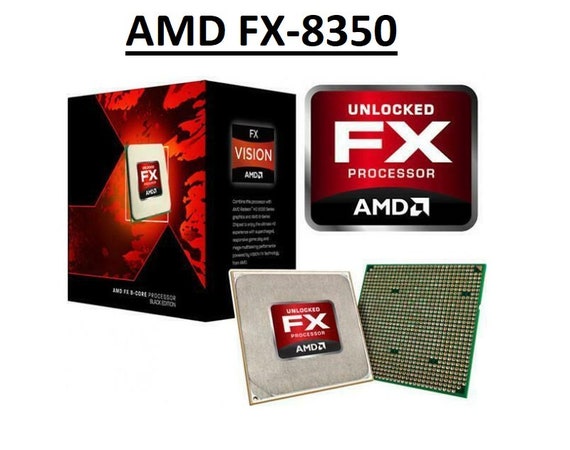 AMD FX 8350 Black Edition vishera 8 Core AM3 - Etsy