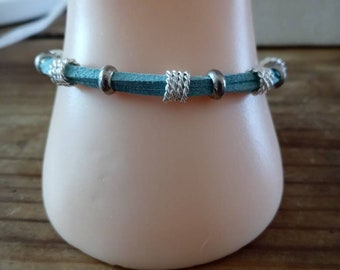 Suede bracelet
