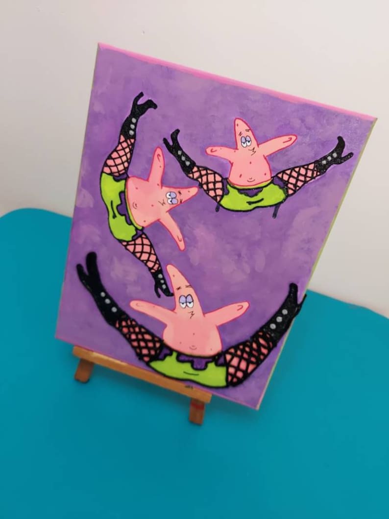 Patrick Star in Spongebob Memes Goofy Goober Mixed Etsy Hong