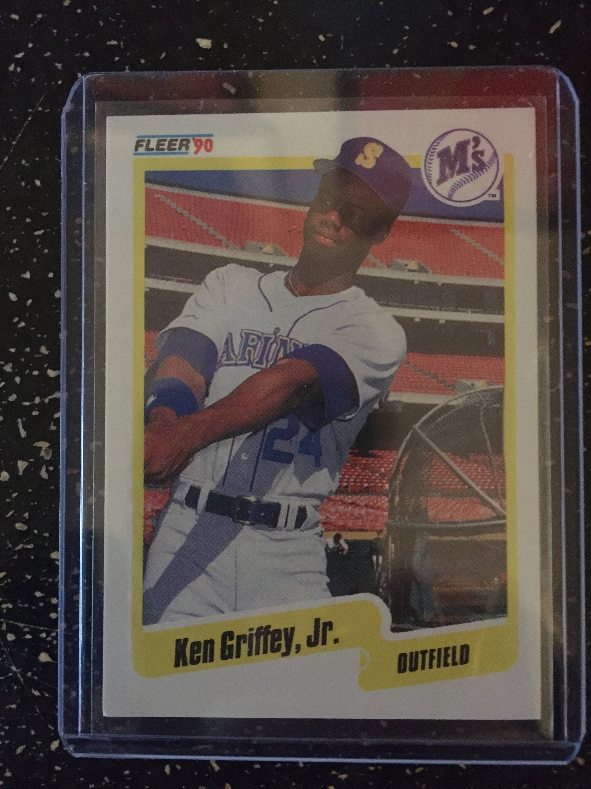 1990 Fleer Ken Griffey Jr. Rookie Card Number 513 Etsy