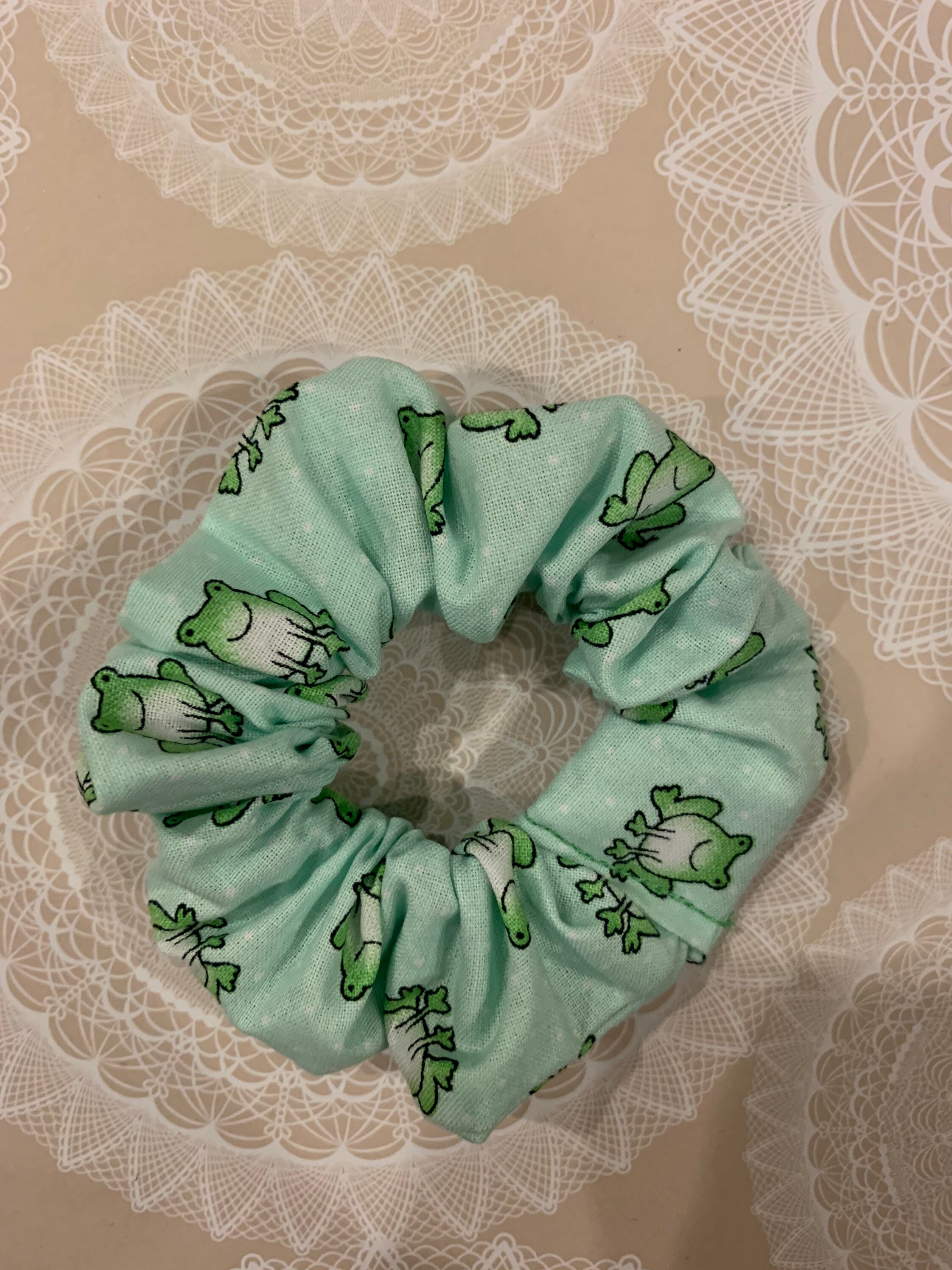Frog Hair Scrunchie - Etsy