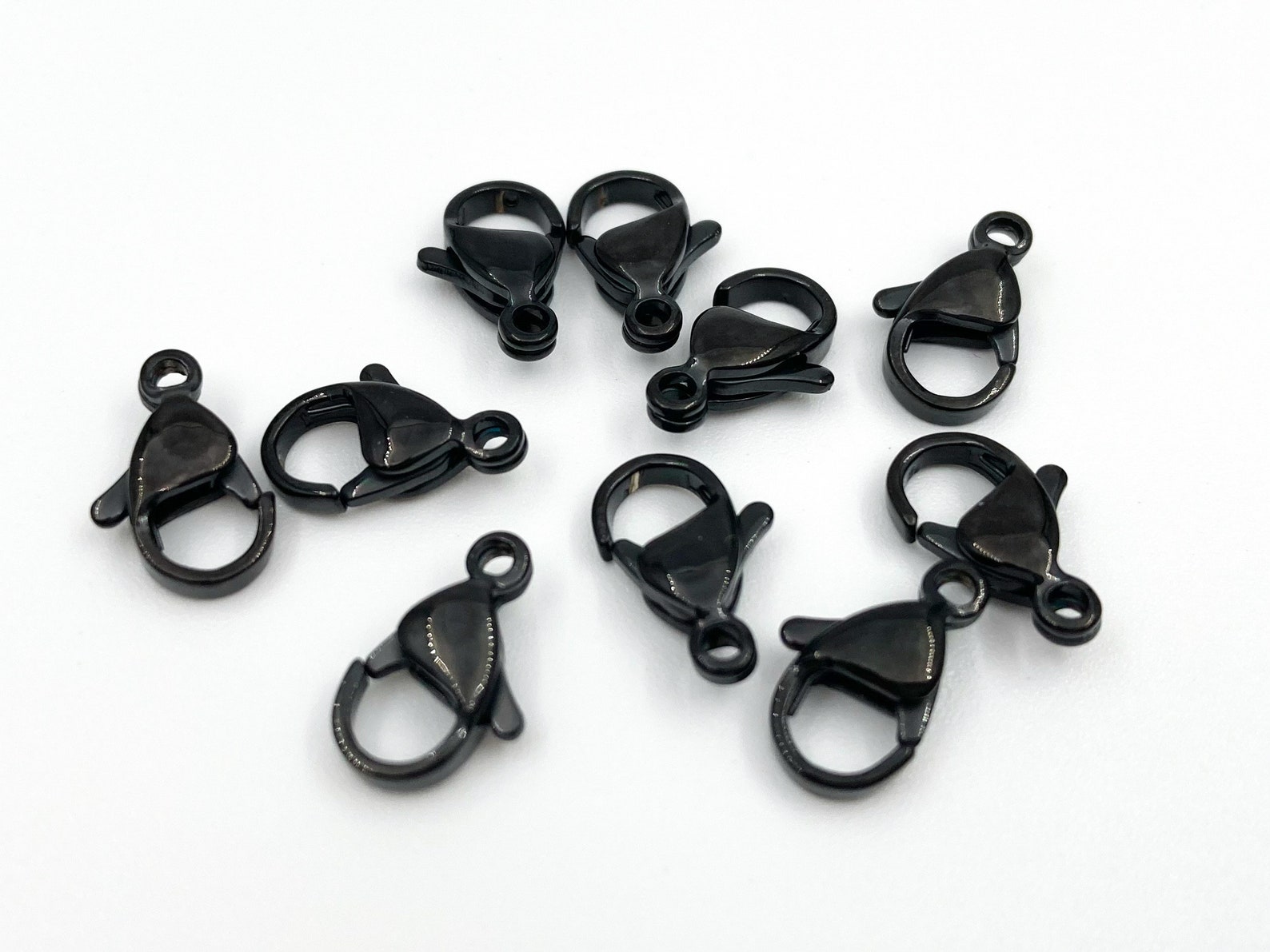 Stainless Steel Lobster Clasp Connectors 9mm 10mm12mm 15mm Etsy