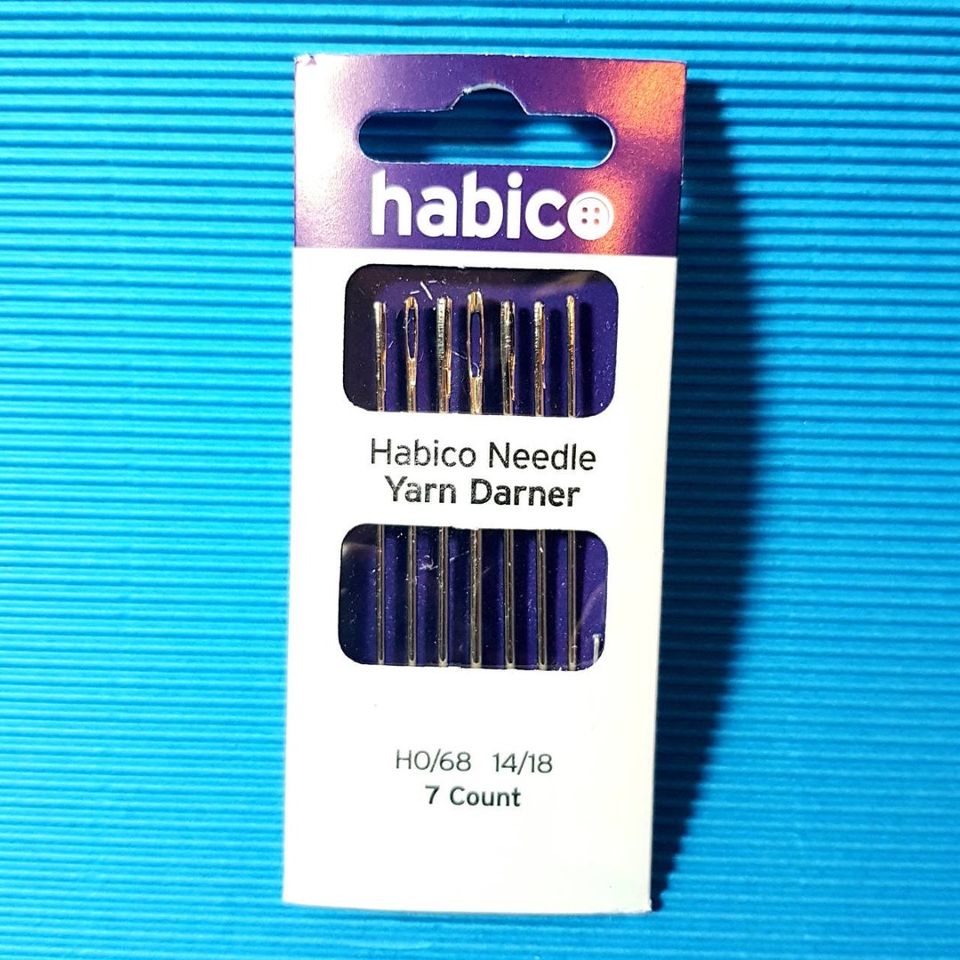 Darning Needles for Crochet, Knitting & Sewing, Sharp Point Set of 7