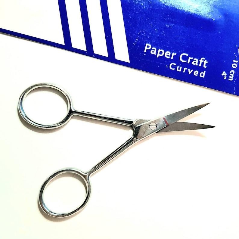 Curved 4quot; Embroidery Scissors dressmaking for Sewing Fib 超高品質で人気の 最上の品質な