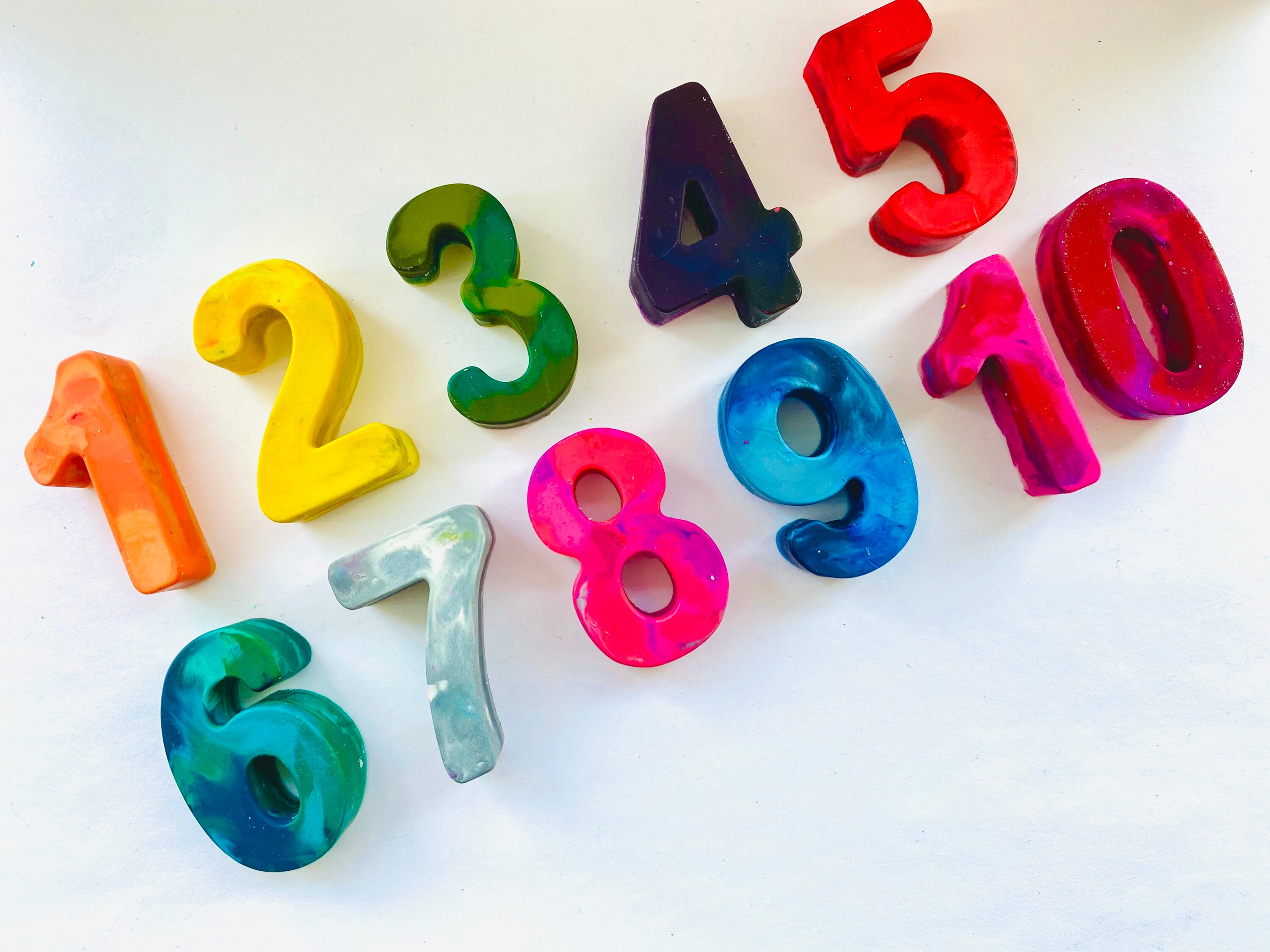 Crayon Number SetCustom Crayon Names Custom Crayon Etsy