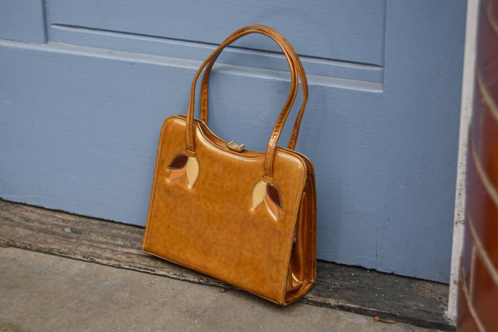 1950s Vintage Kelly Bag Leather made in England Etsy