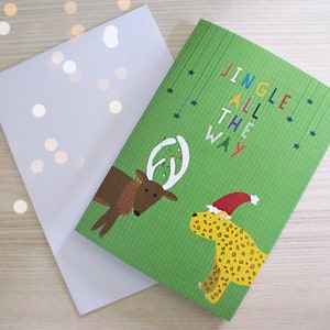 Jingle helemaal kerstkaart