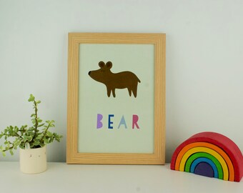 Bear Print