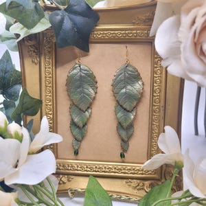 Fairycore Leaf Dangle Earrings