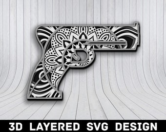 Free Free Gun Mandala Svg 512 SVG PNG EPS DXF File
