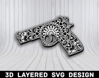 Free Free Gun Mandala Svg 512 SVG PNG EPS DXF File