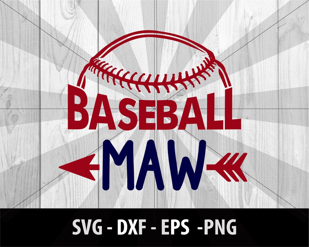 Baseball Maw SVG, Baseball Maw DXF, Baseball Maw Png, Baseball Maw ...