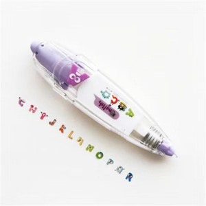 Decorative Correction Tape,Valentines Day Gifts For Kids Diy Cartoon Pattern Decorative Tape Decorative Curve Highlighter For Scrapbooking Greeting Card Letter Diarycute Stationary Supplies