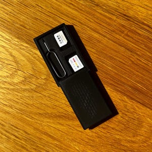 Étui de transport pour carte SIM - 2 emplacements