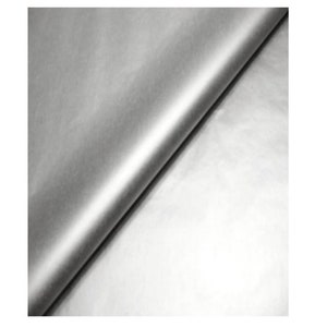 10 x sheets silver tissue paper