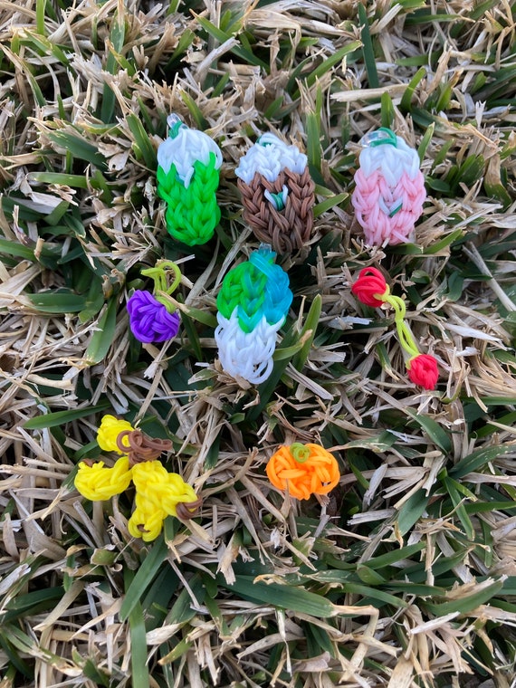 Food and Drink Keychain Rainbow Loom Pack