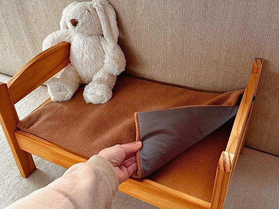 Waterproof Padded Fleece Blanket With Removable Padding: Ikea Duktig Doll Bed, Pet Safe Bedding