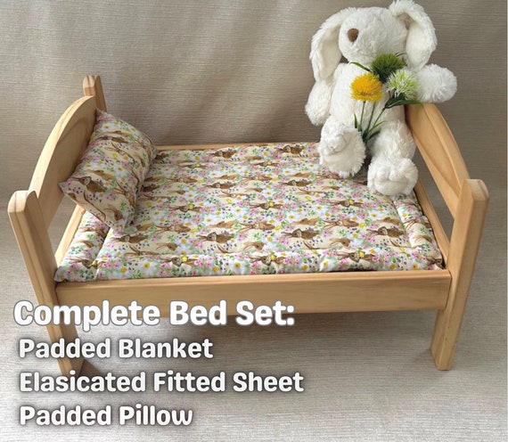 Ikea Duktig Doll Bedding Set: Cotton Bunny Blanket, Pet Safe