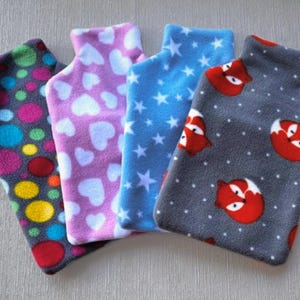 Funda de polar para bolsa de agua caliente: bolsa térmica suave, apta para mascotas
