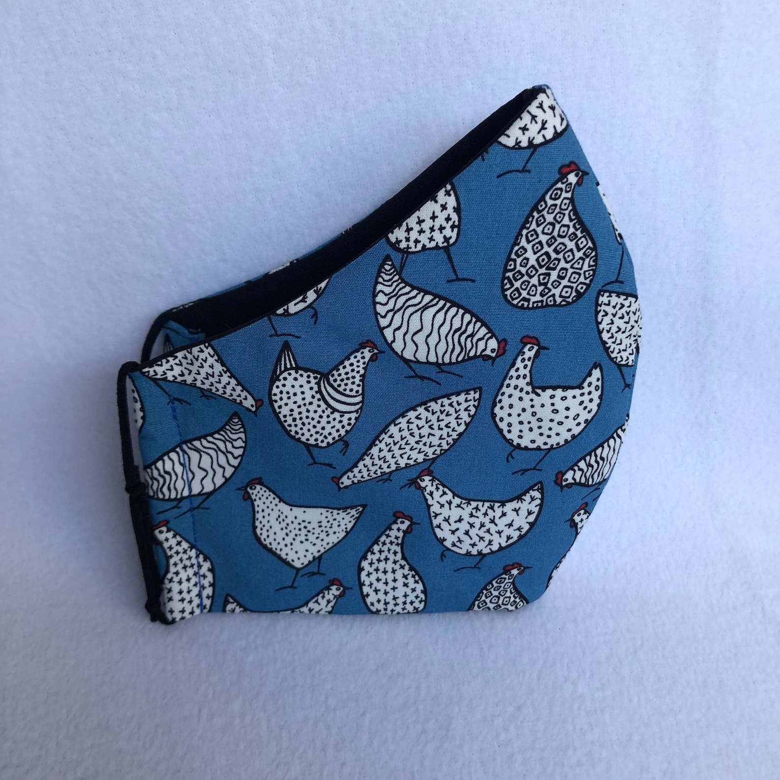 Chicken Hen Facemask. Easy Breathe 100 Cotton with soft Etsy