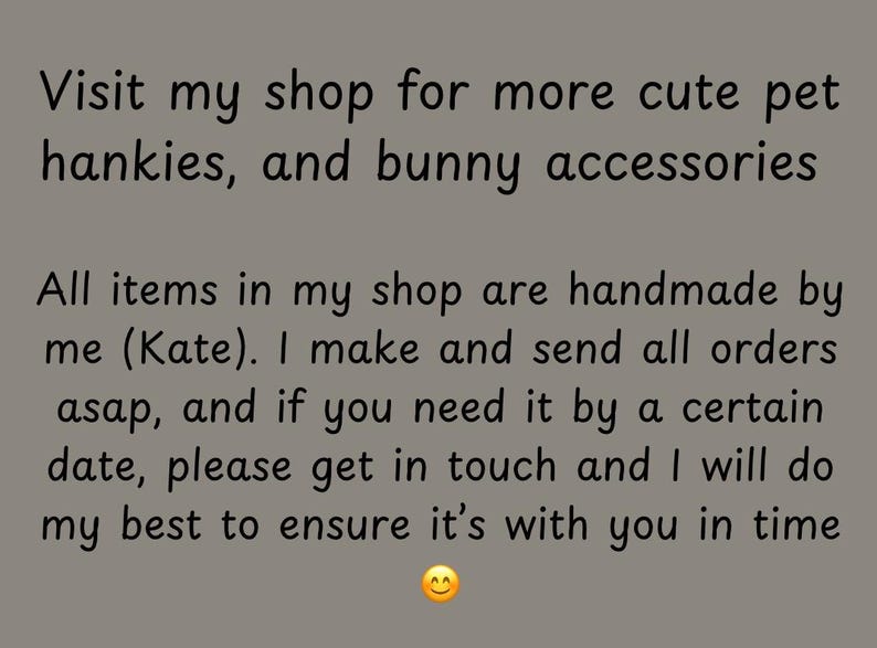 Handmade Bunny Handkerchief: Soft Cotton Rabbit Hanky, Bunny Lover Gift image 10