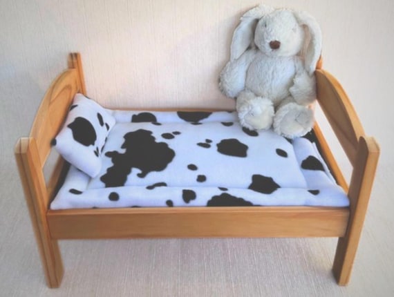 IKEA Duktig 人形ベッド用パッド入りフリースブランケットセット IKEA Duktig 人形ベッド用パッド入りフリースブランケットセット