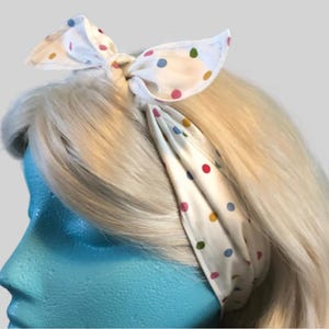 滑り止めコットンヘッドスカーフ | レトロヘアラップ | ビンテージセルフタイ滑り止めヘッドスカーフ | 滑り止めヘッドスカーフ | 滑り止めバンダナ | ヘッドスカーフ