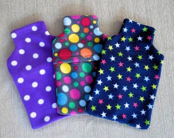 Fleece Hot Water Bottle Cover: Cozy Insulated Sleeve