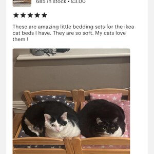 Gefütterte Fleece Decke für Ikea Duktig Puppenbett: Häschen- & Meerschweinchen-Bettwäsche Bild 11