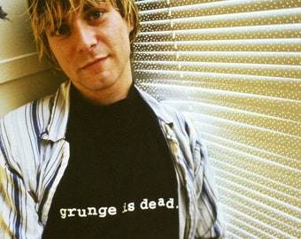 grunge is dead hoodie