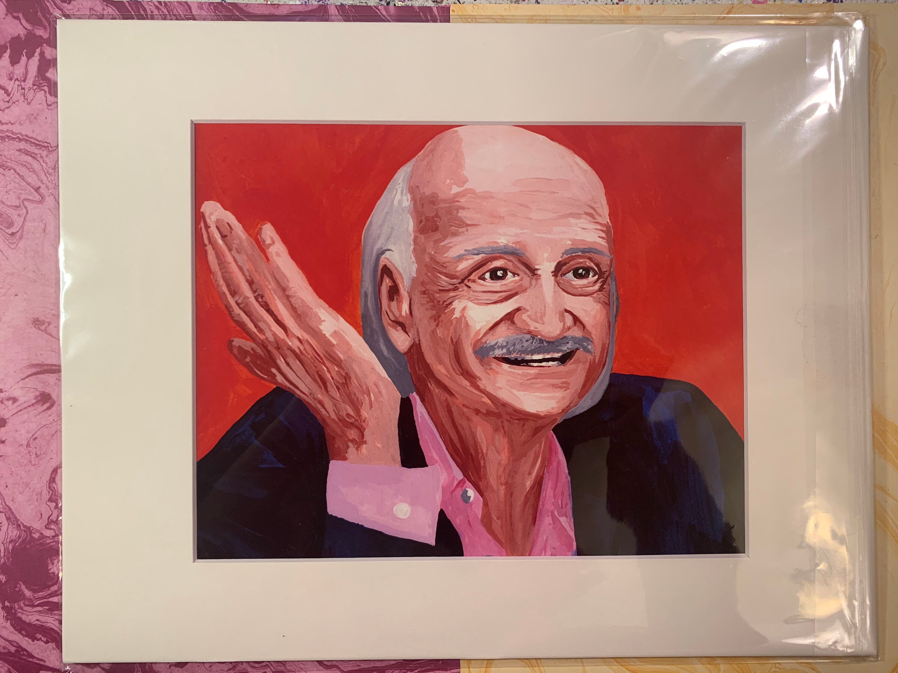 He Admit It Art Print