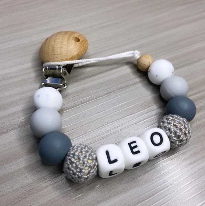 Newborn Gift Baby Gift Baby Shower Gifts Pacifier Clip Silicone Dummy Clip Personalised Dummy Clip