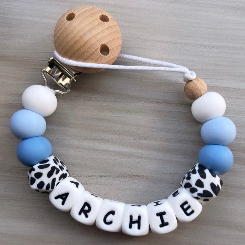 Personalised Dummy Clip Silicone Dummy Clip Baby Gift Etsy Personalised Dummy Clip Silicone Dummy Clip Baby Gift Etsy