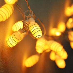 White Cocoon String Fairy Lights, String Lights Decorations, Fairy Lights, String Lights, Valentine’s Day gifts
