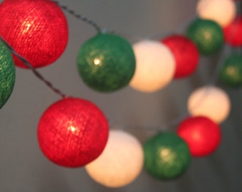 Cotton Ball String Lights: Wedding & Dorm Decor