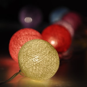 Globe String Lights Fairy Lights  Decor Home Living Room and Wedding Decor Hanging Lights Dorm Wall Lights Night lights String