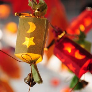 Christmas lights Candy Gifts Box Decor