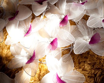 Luces de hadas blancas para el hogar, sala de estar y decoración de bodas, luces de cadena para dormitorio