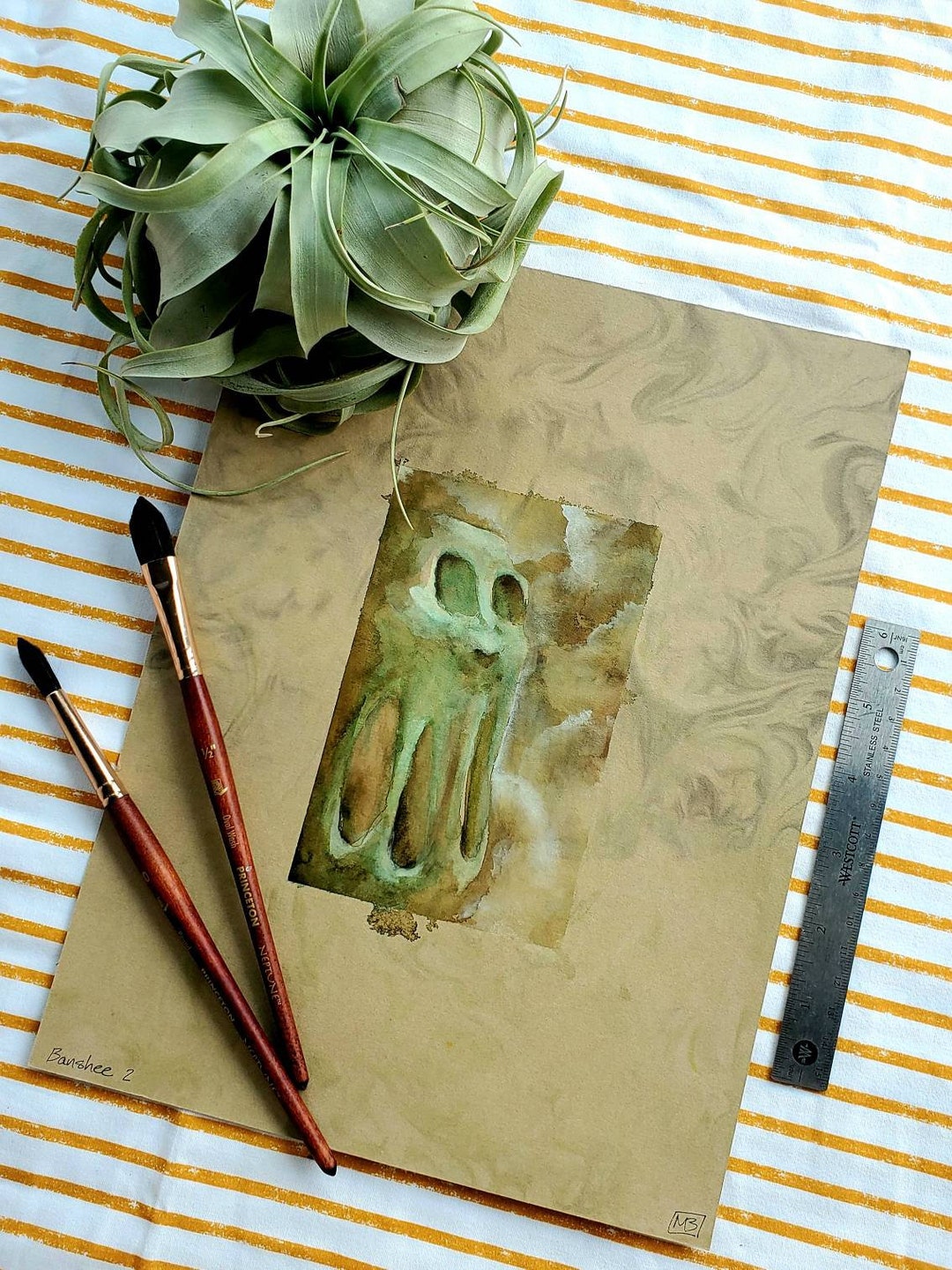 Banshee 2 Original Watercolor Painting - Etsy