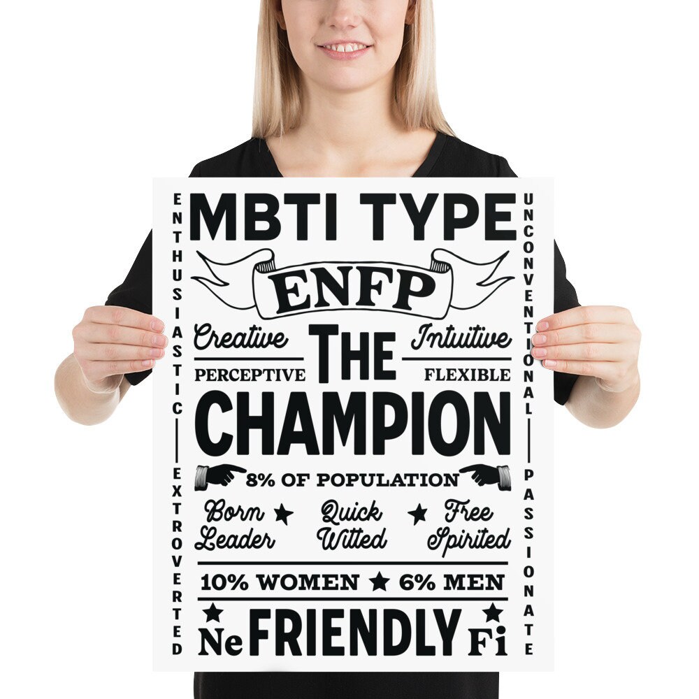 MBTI animal types Poster for Sale by zune79