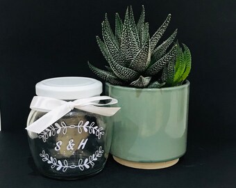 wedding favour jars
